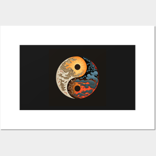 Yin Yang - Creation of Balance Posters and Art